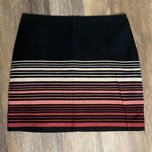 Loft Striped Skirt